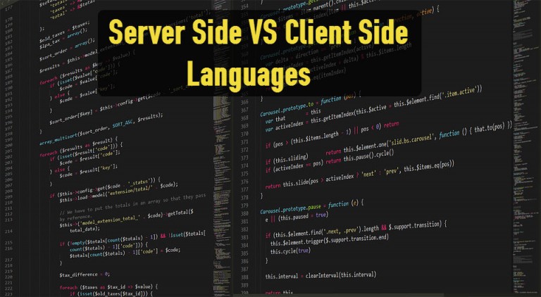 server vs client langs